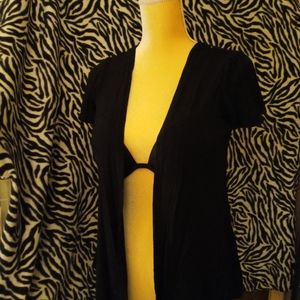 Womens charlotte russe short sleeved black shirt